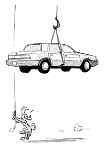 illustration dodge dynasty and coyote